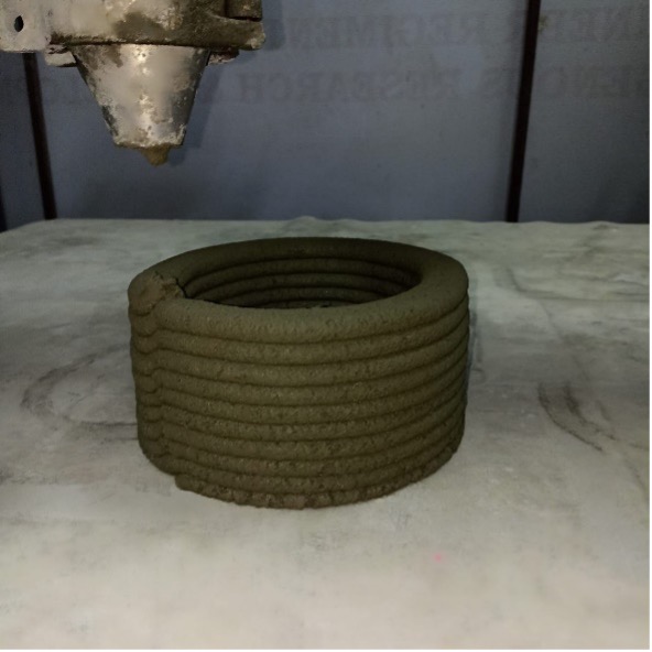 Printed Cyldinrical Specimen